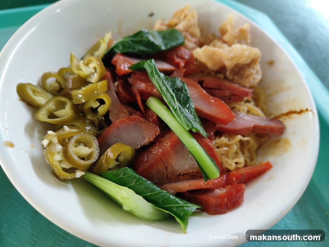 Noodle Bowl with Sausage and Greens
