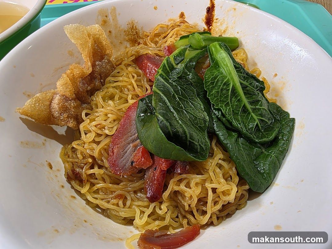 Noodle Dish with Vegetables and Meat