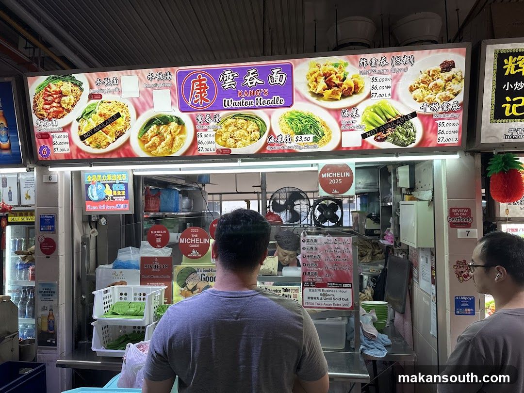 Food Stall Interior View