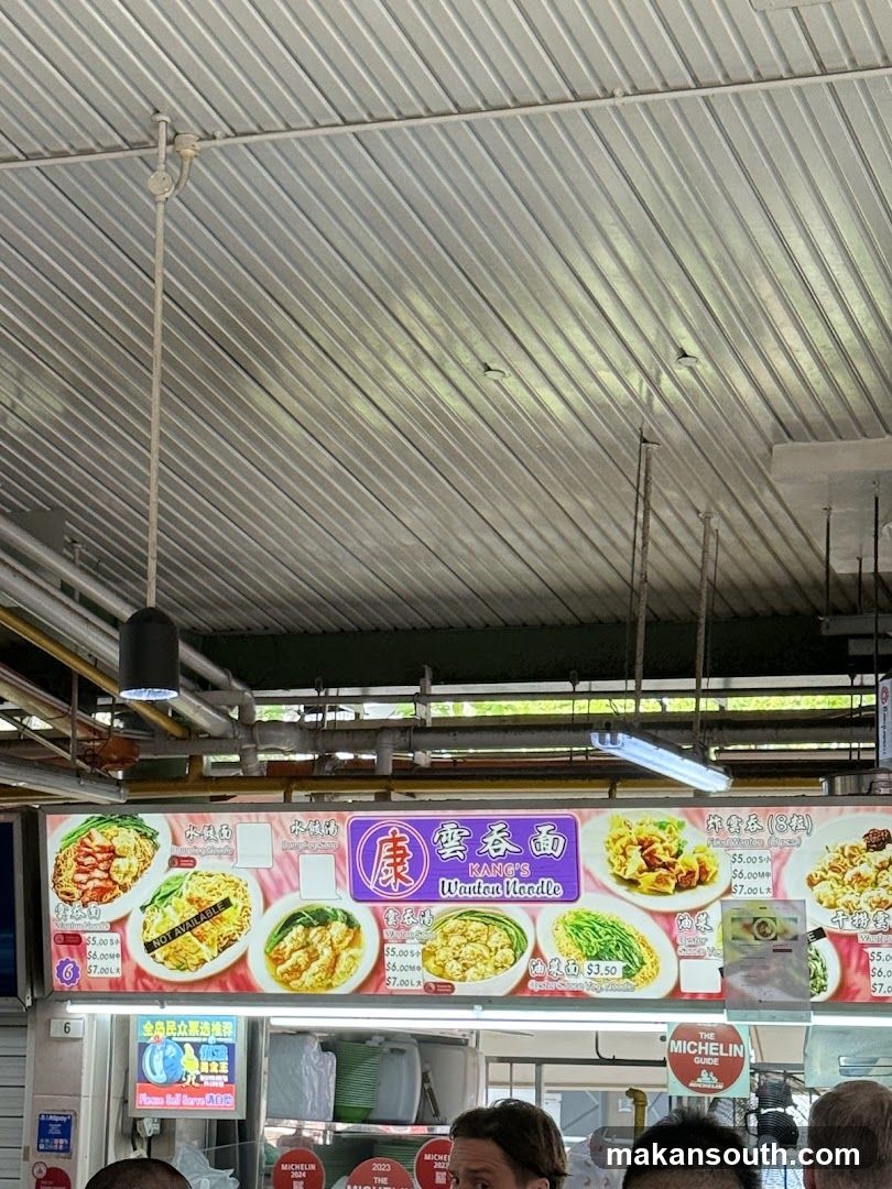 Food Stall Signage and Menu Display