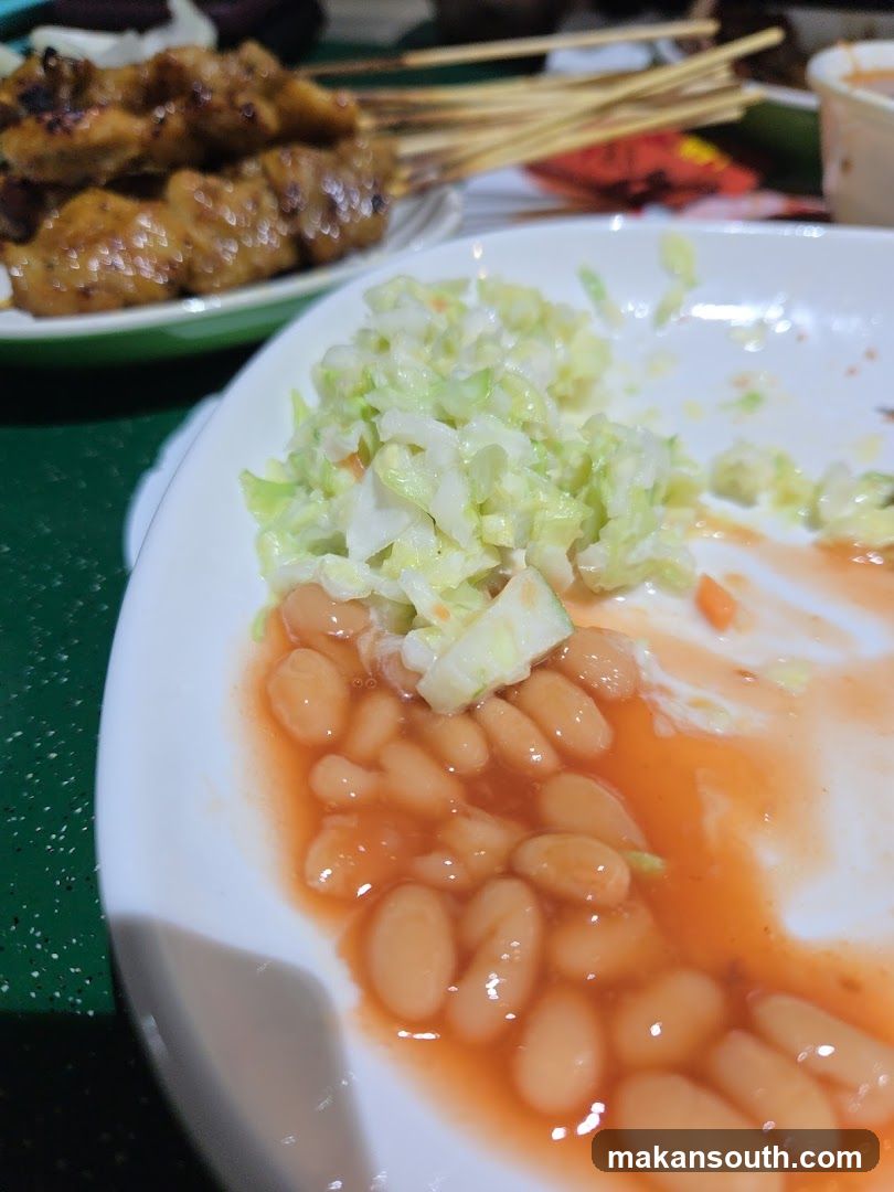 Baked Beans and Cabbage Salad
