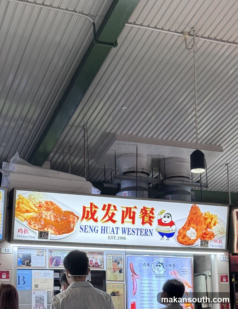 Food Stall Interior View