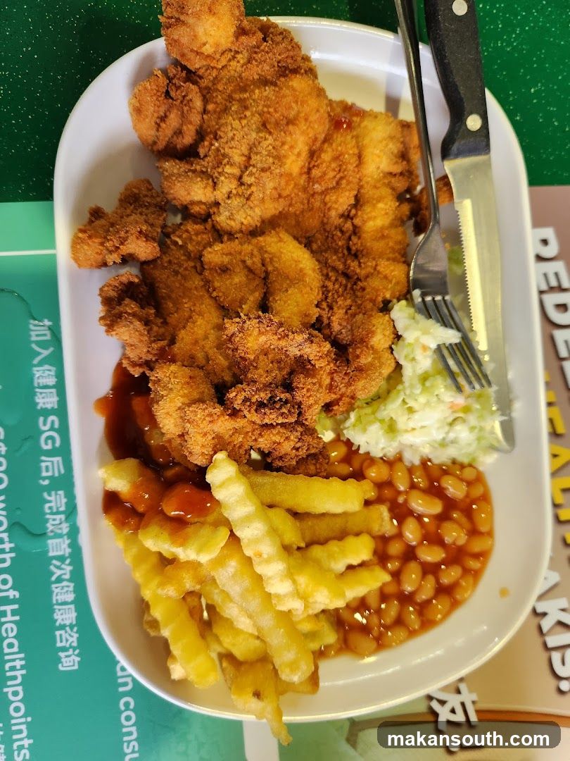 Fried Chicken Meal with Sides