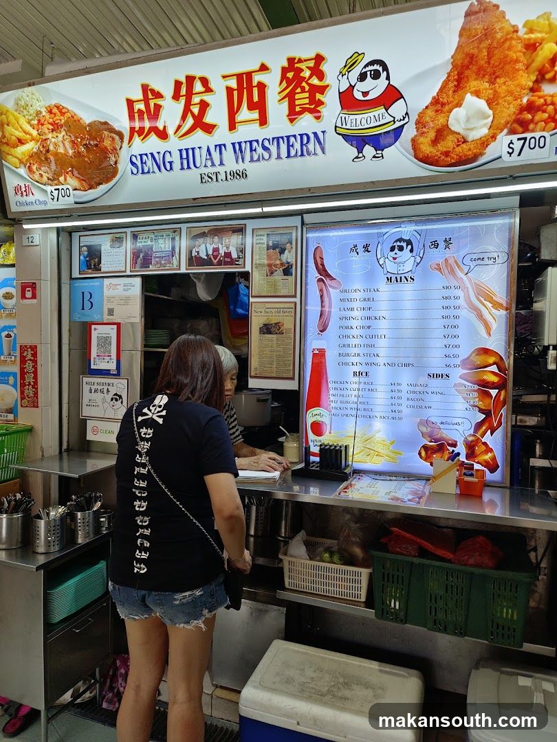 Food Stall Interior View