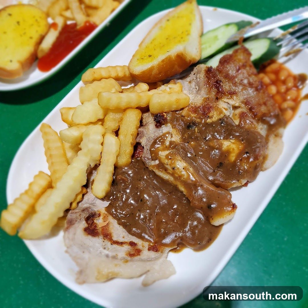 Sausage Platter with Fries and Bread