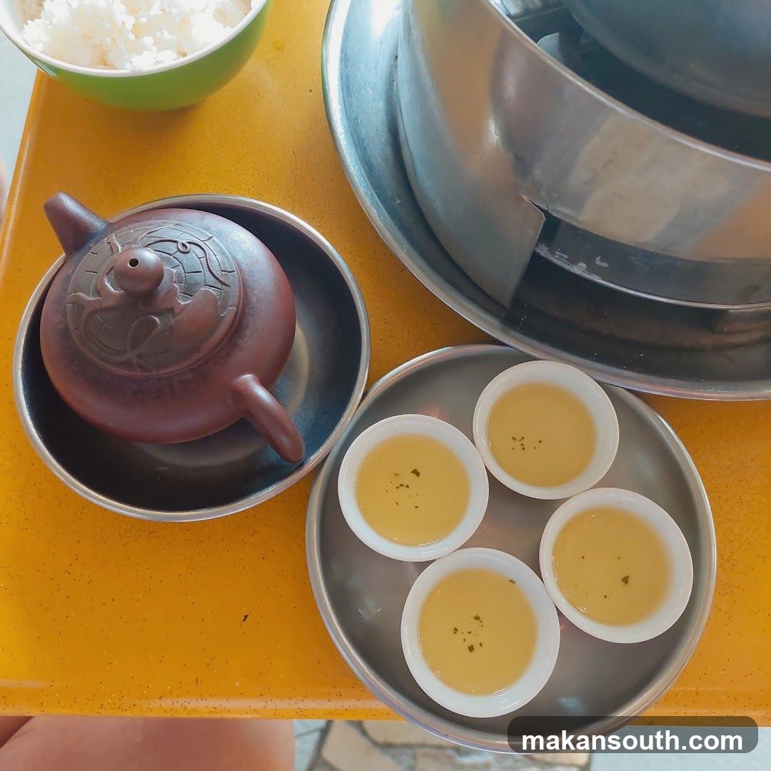 Tea and Rice Meal