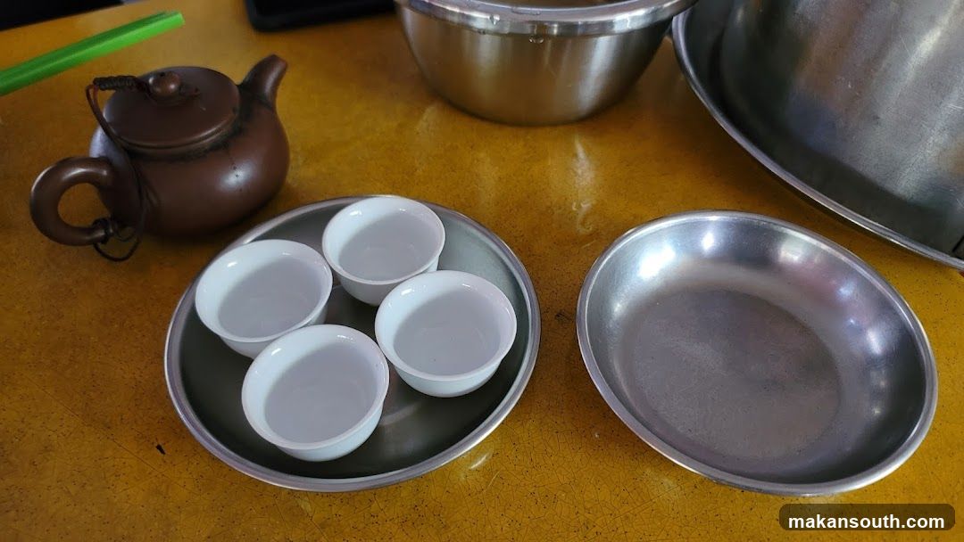 Tea Set on Table