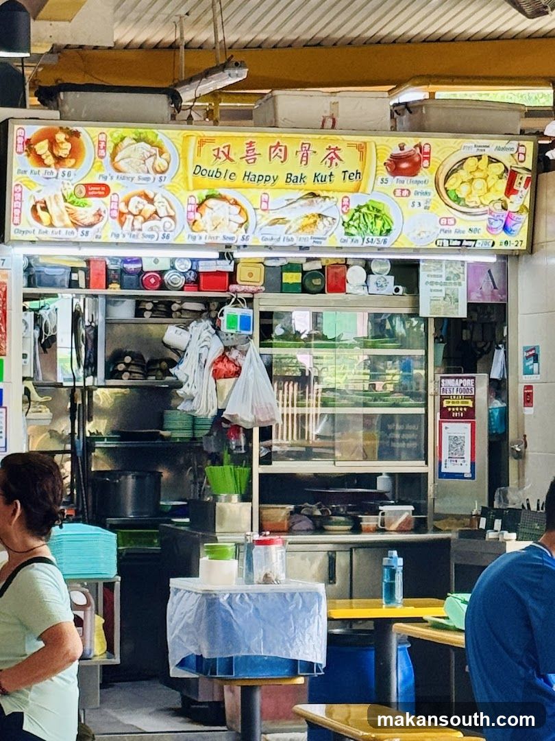 Food Stall Interior View