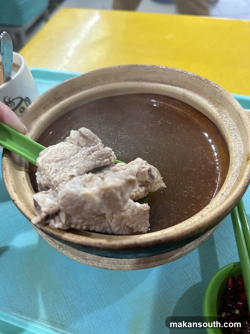 Clay Pot Soup with Meat