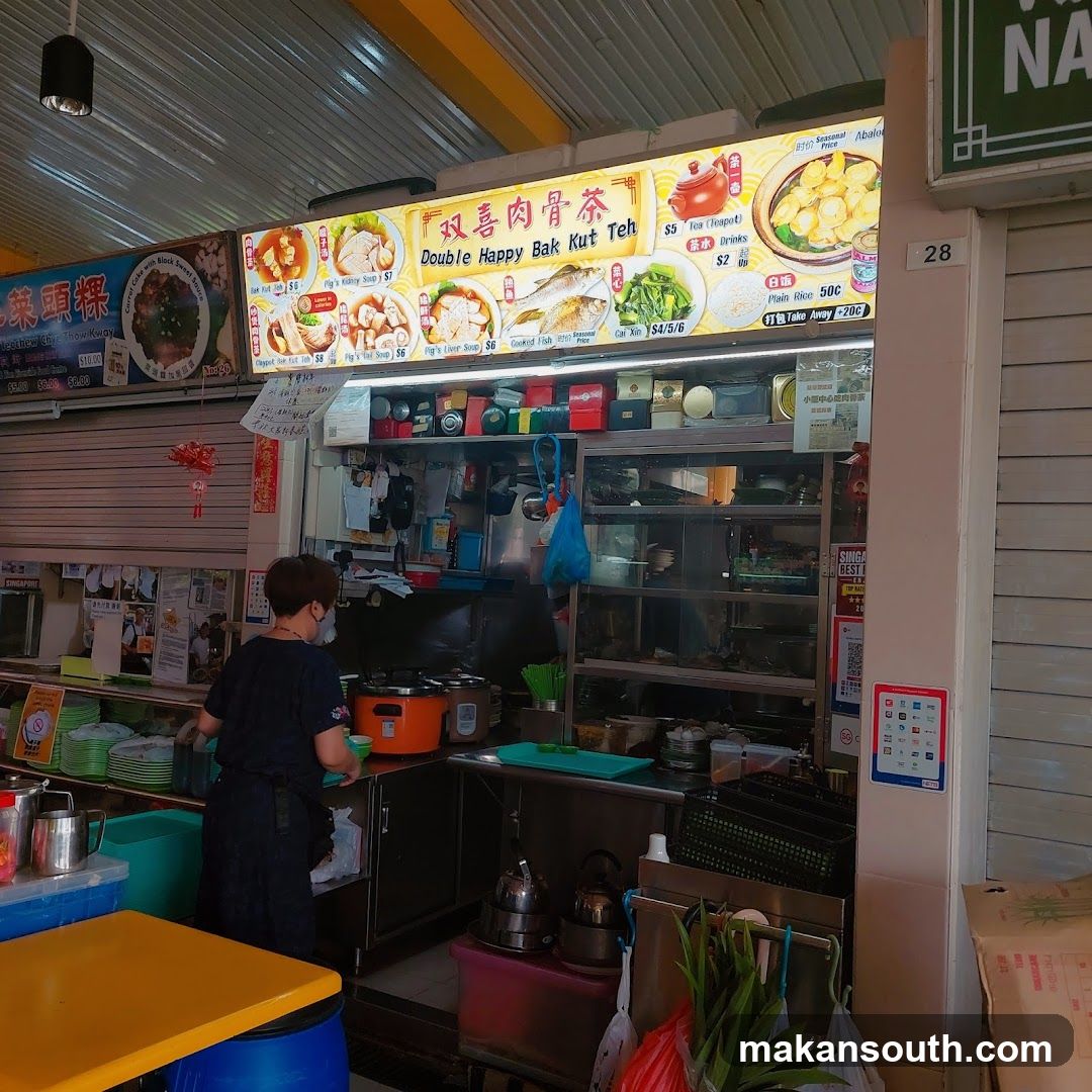 Food Stall Interior View