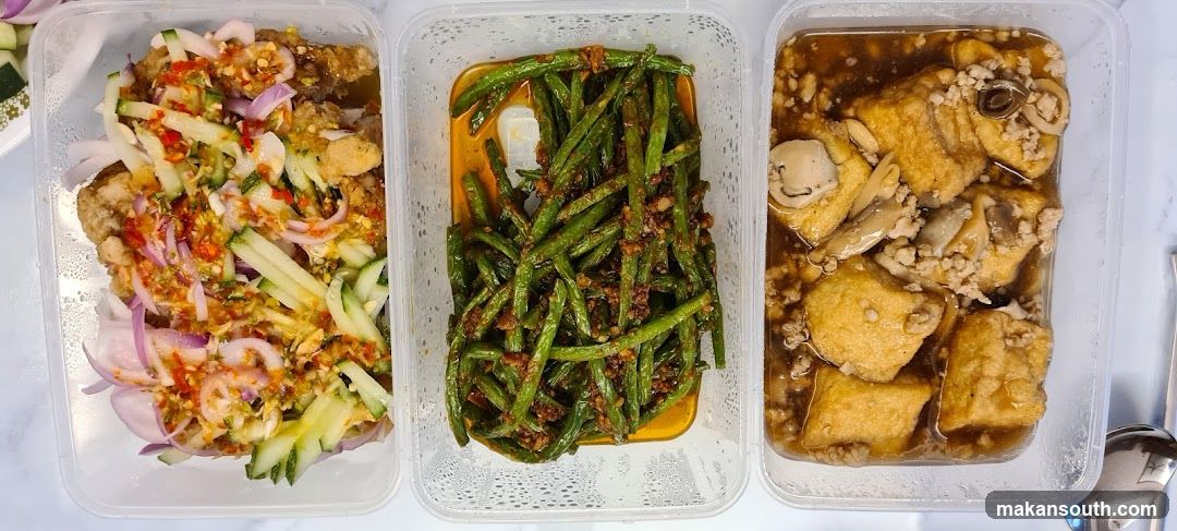 Three Food Containers