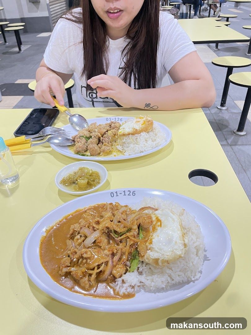 Food at a Canteen