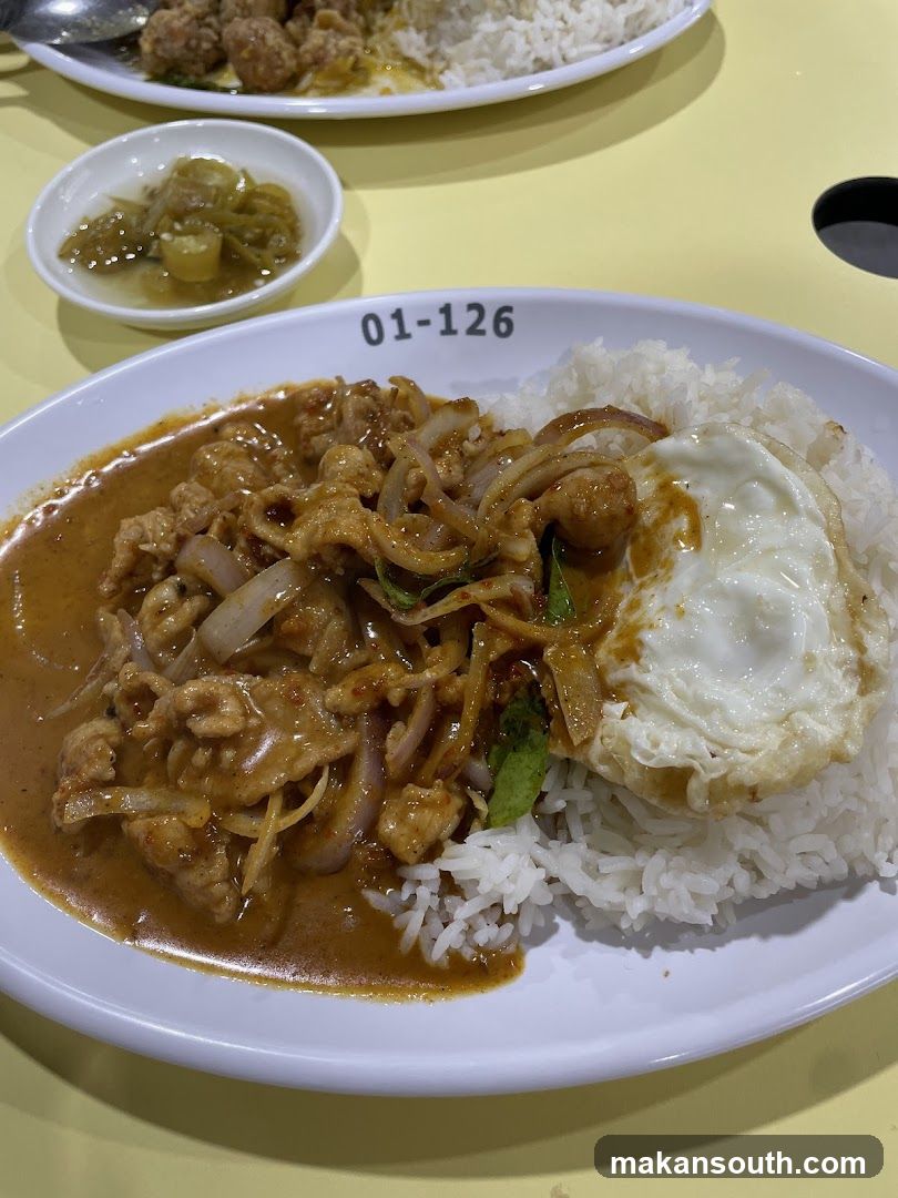 Curry Rice with Fried Egg