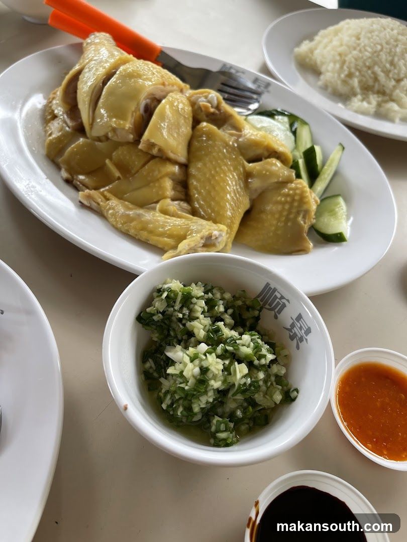 Hainanese Chicken Rice Meal