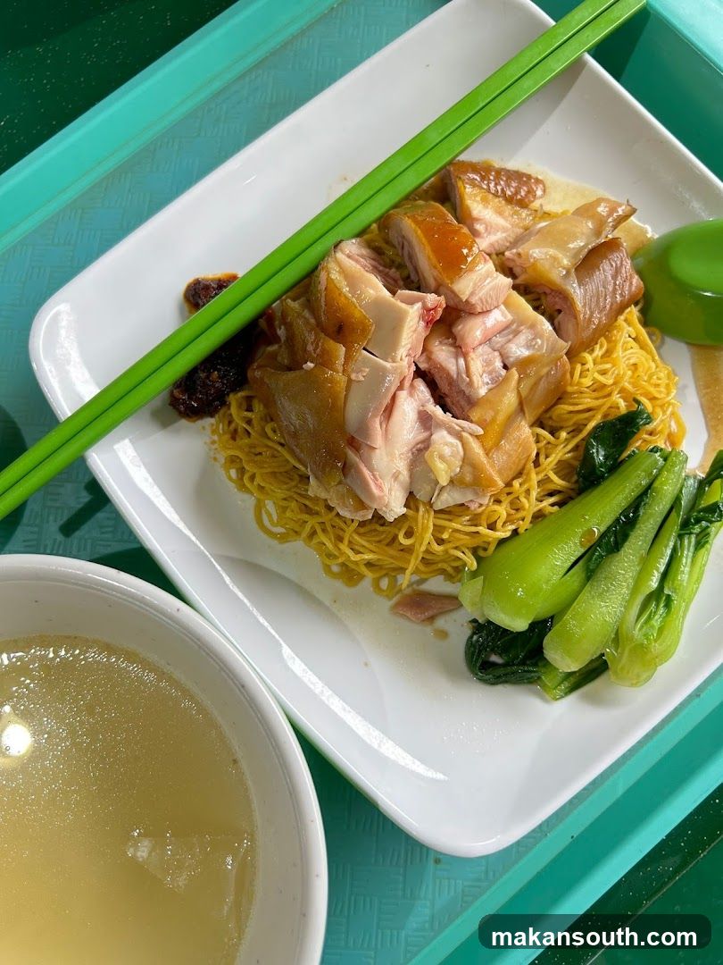 Hainanese Chicken Rice Noodles