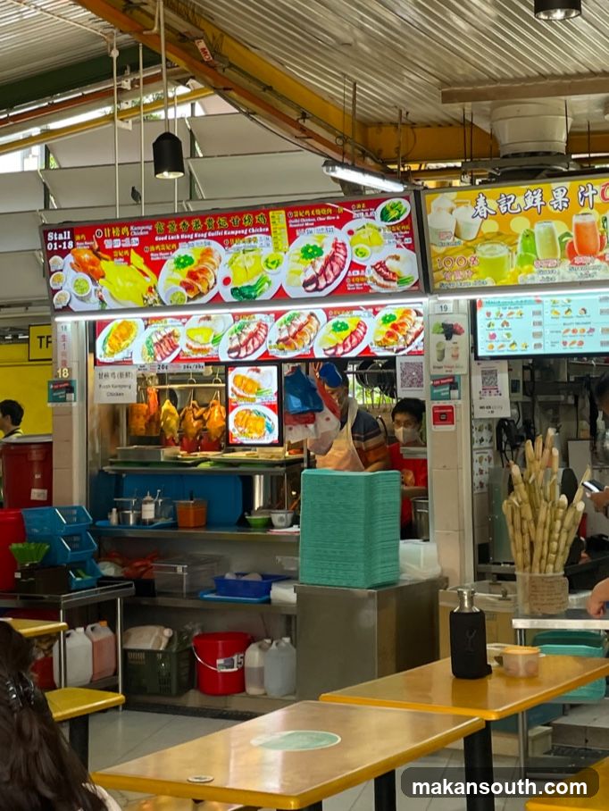 Food Stall Interior