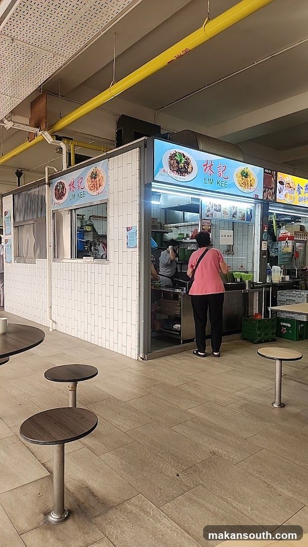 Food Stall Interior View