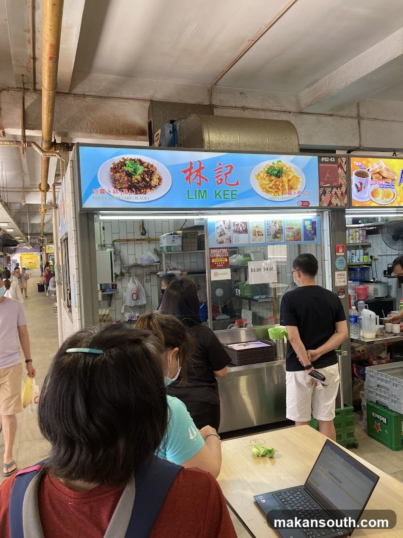 Food Stall Interior View