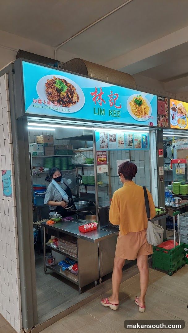 Food Stall Interior View