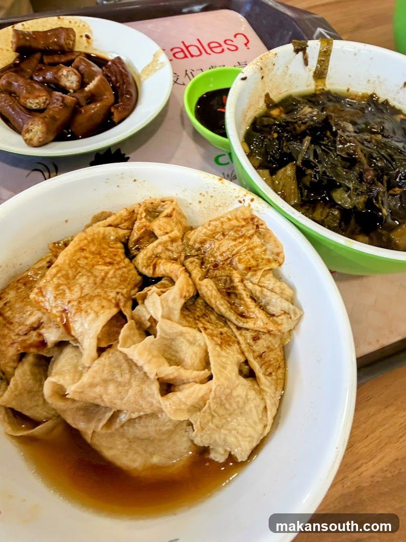 Bowl of food with various dishes
