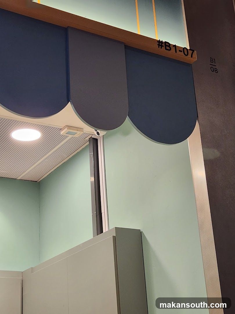 Interior Shop Corner with Awning Detail