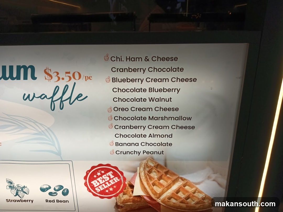 Waffle Menu Board