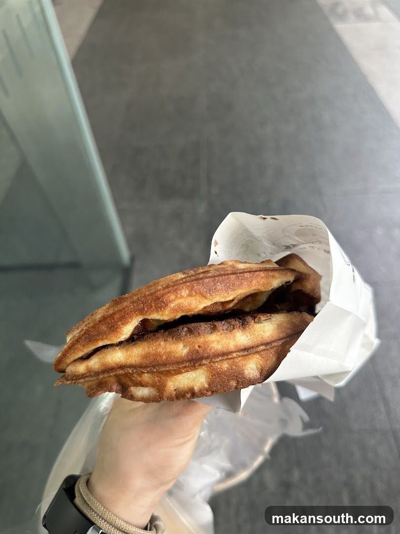 Handheld Waffle Sandwich