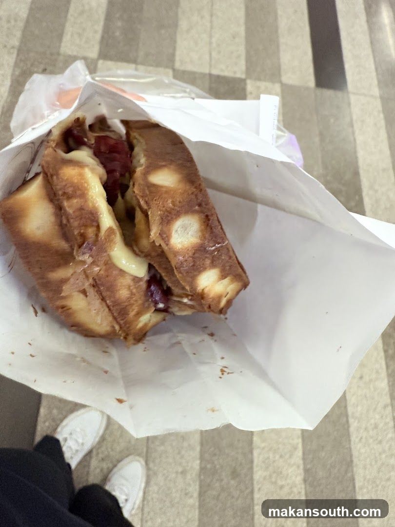 Sandwich in Paper Wrapper