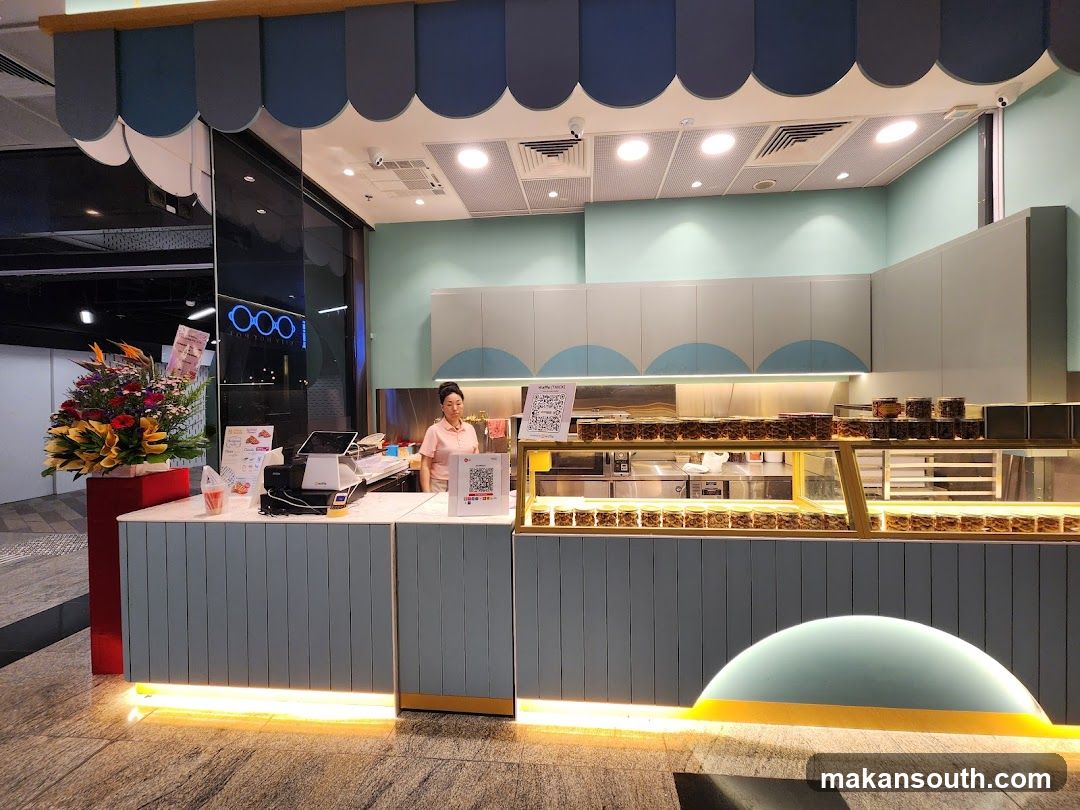 Dessert Shop Counter Interior