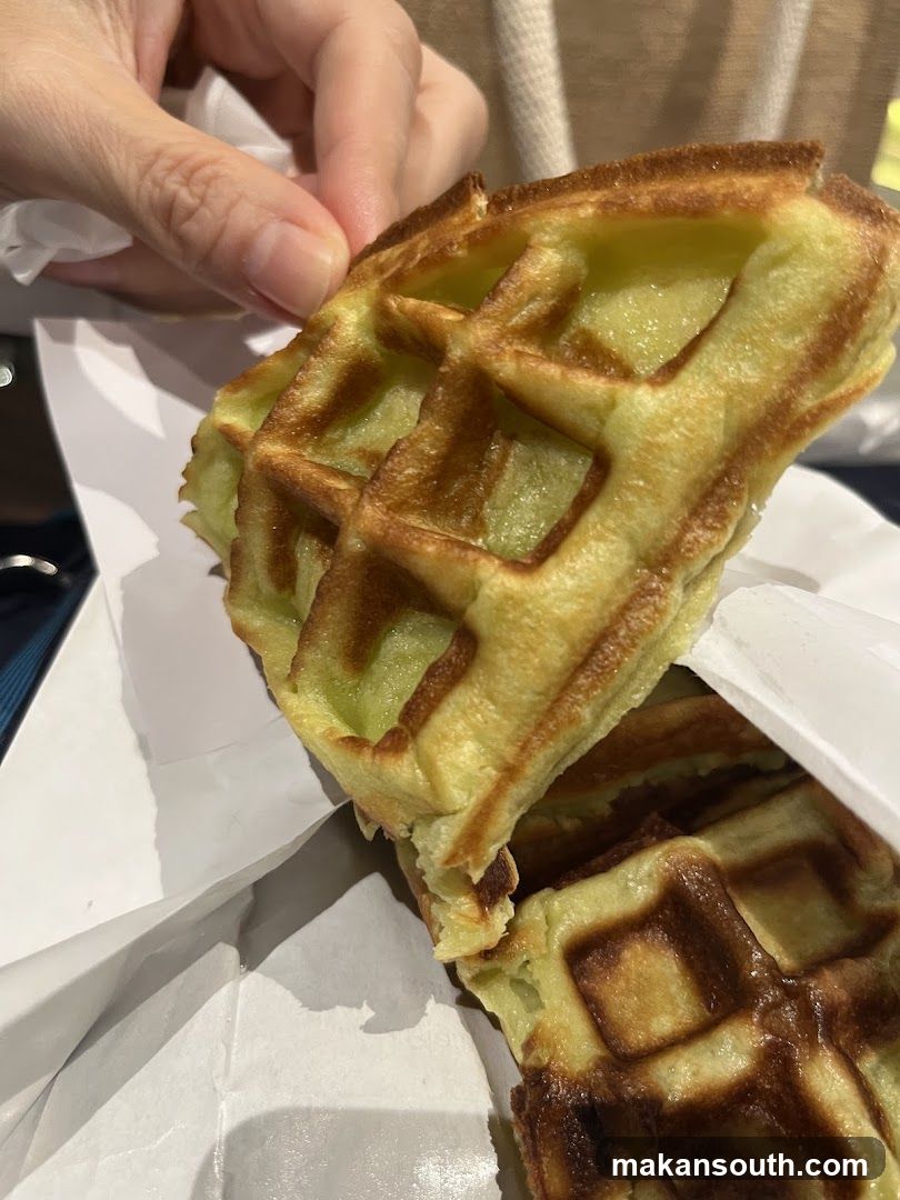 Waffle Close-Up
