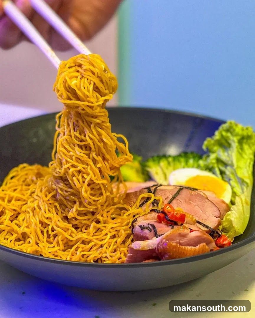 Ramen Bowl with Chopsticks