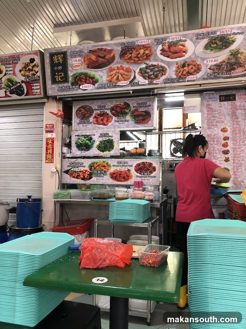 Food Stall Interior