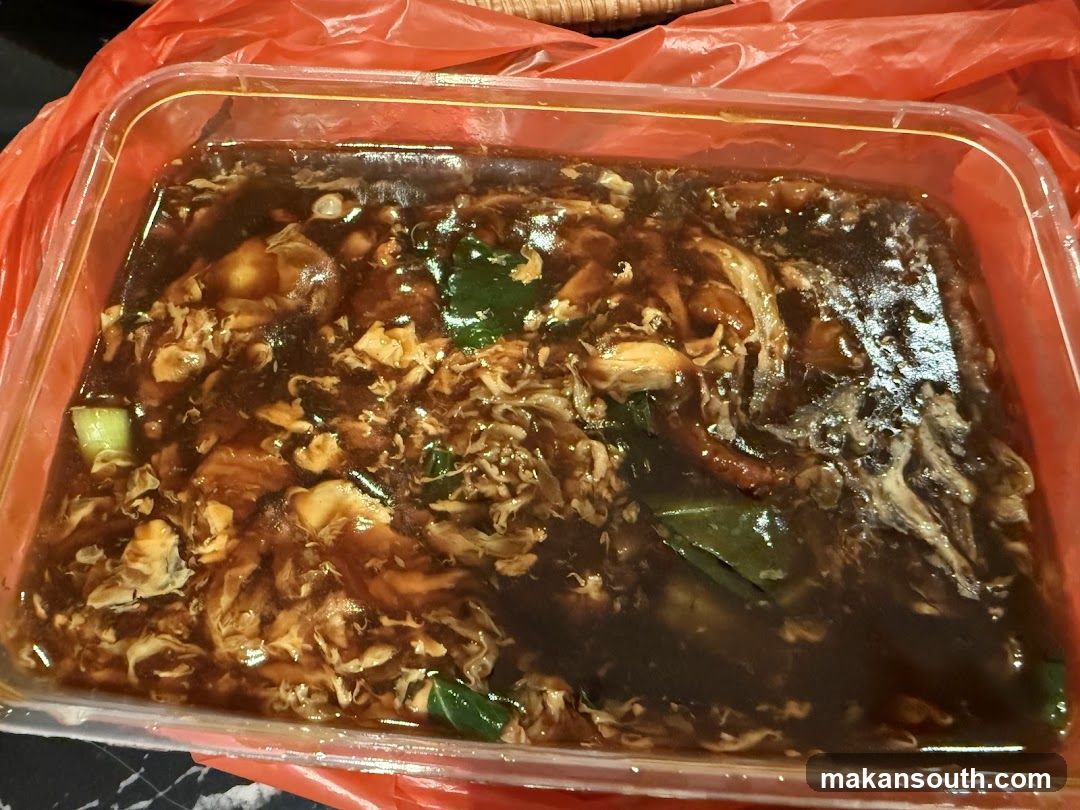 Egg Drop Soup in Container