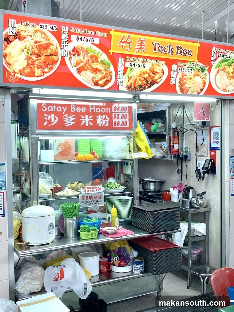 Food Stall Interior View