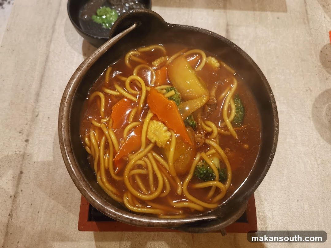 Hot Pot Noodles with Vegetables