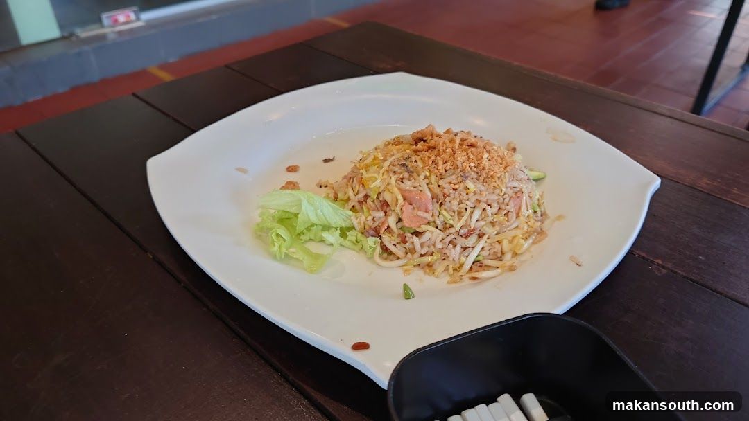 Fried Rice with Lettuce