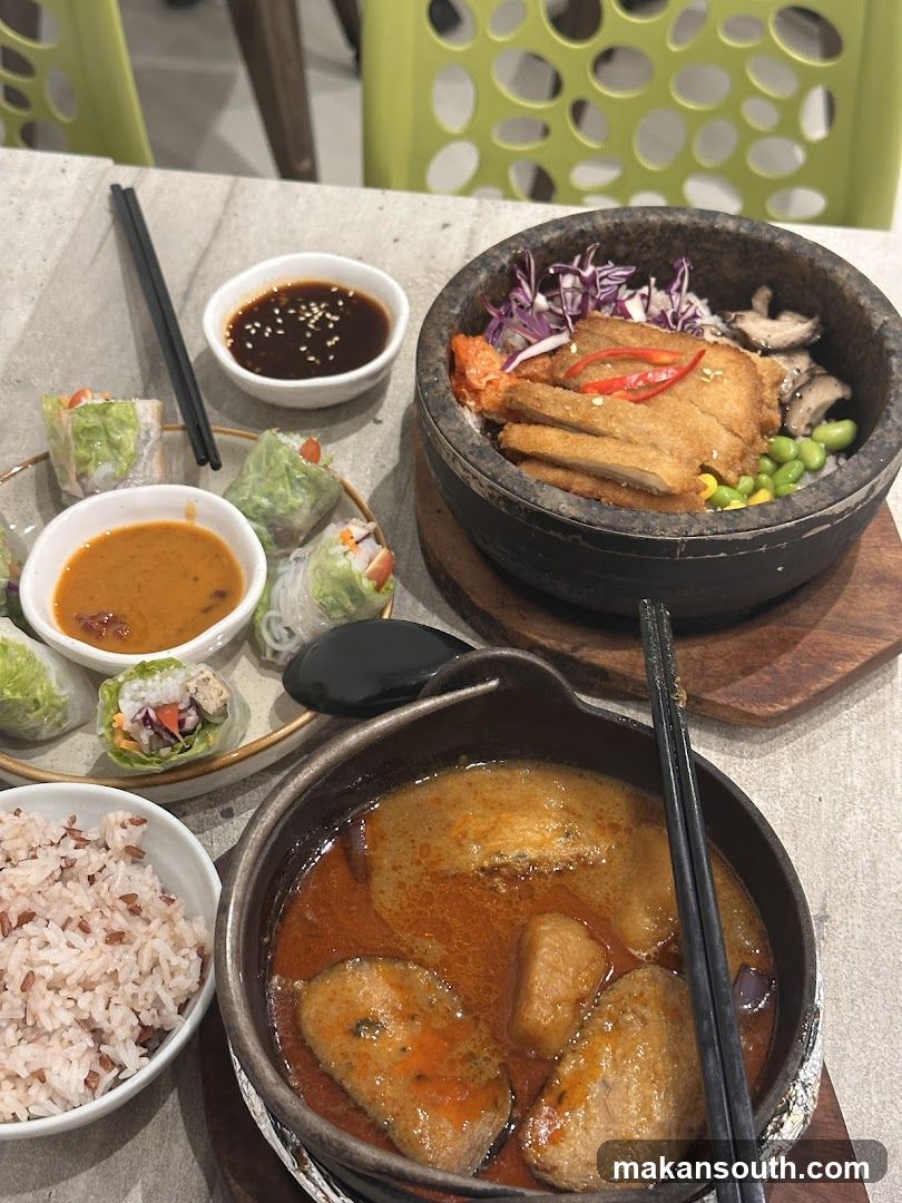 Asian Cuisine Meal Spread