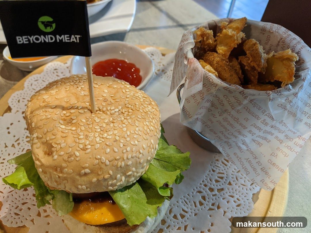 Beyond Meat Burger and Fries