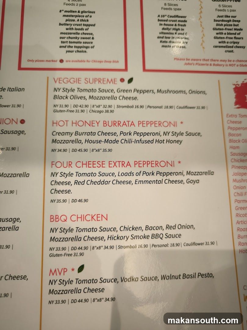 John's Pizzeria & Bakery