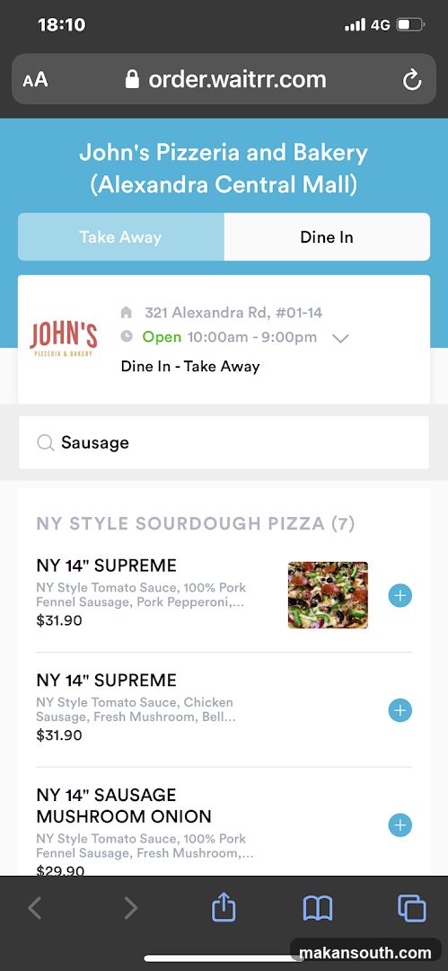 John's Pizzeria & Bakery