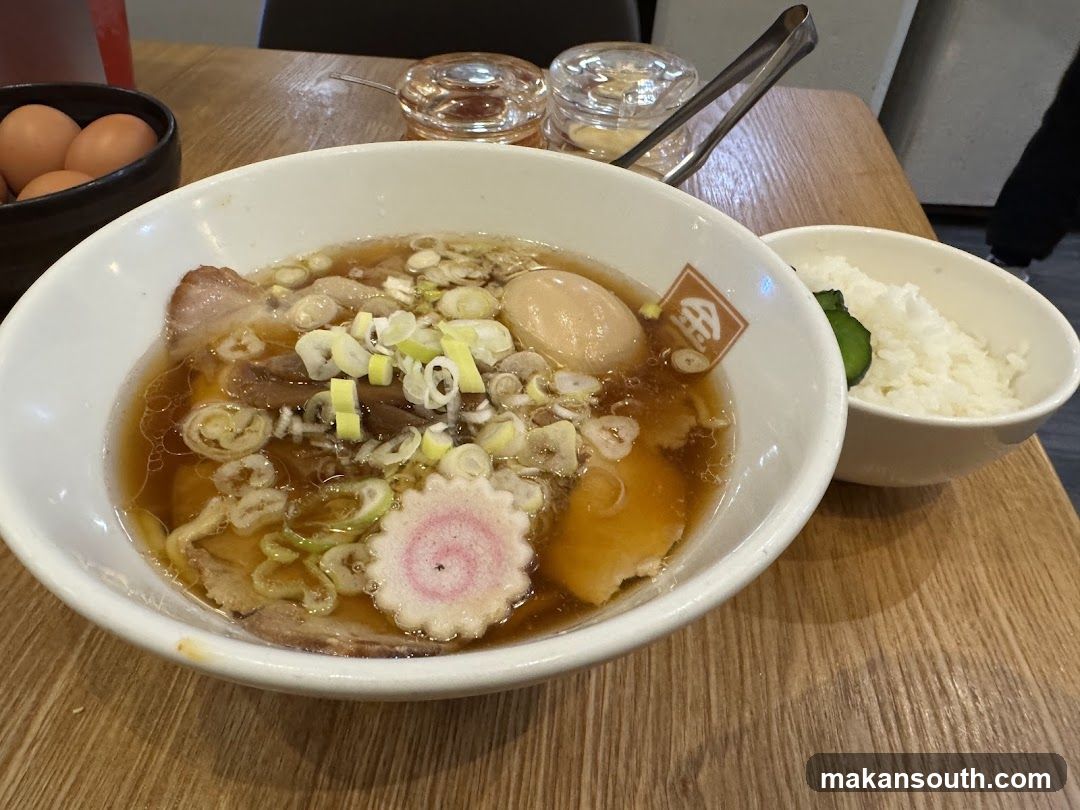 Ramen Bowl with Side Dish