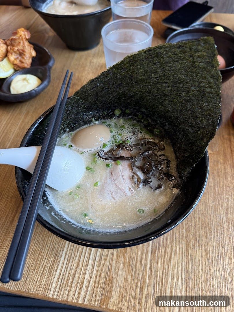 Ramen Bowl with Nori and Soft-Boiled Egg
