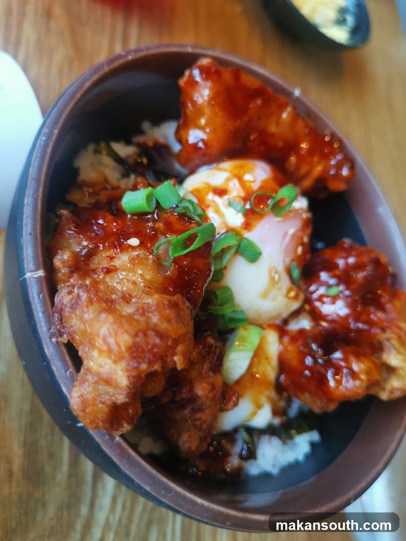 Fried Chicken Rice Bowl
