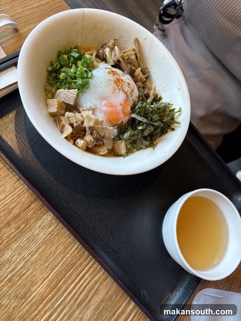 Ramen Bowl with Egg and Mushrooms