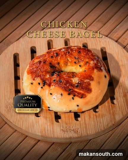 Chicken Cheese Bagel