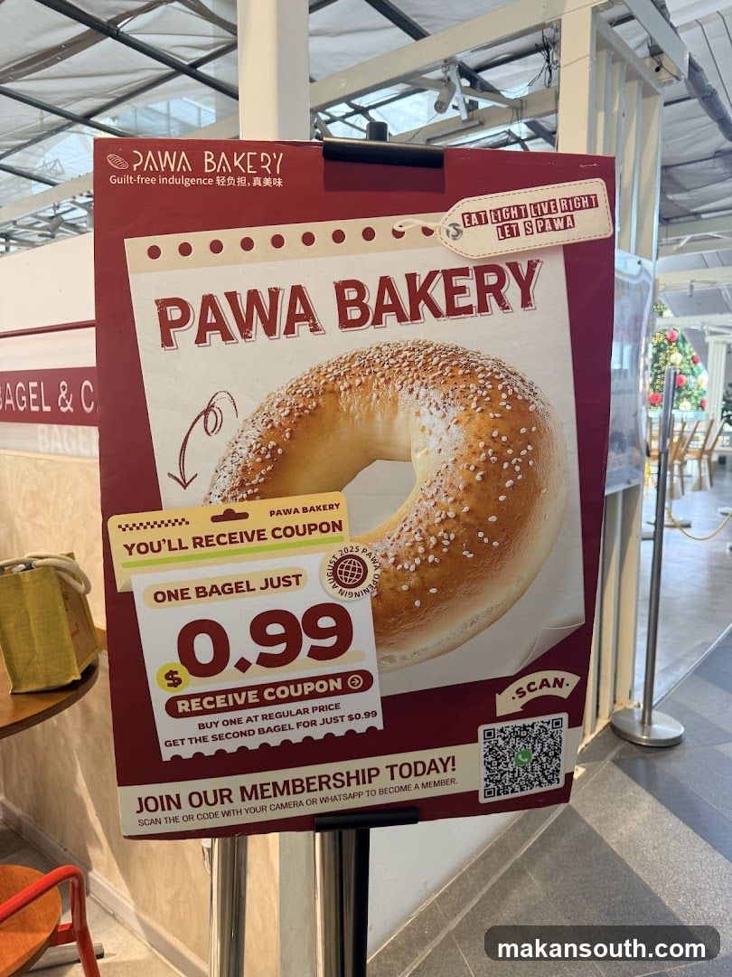 Pawa Bakery Promotion Sign