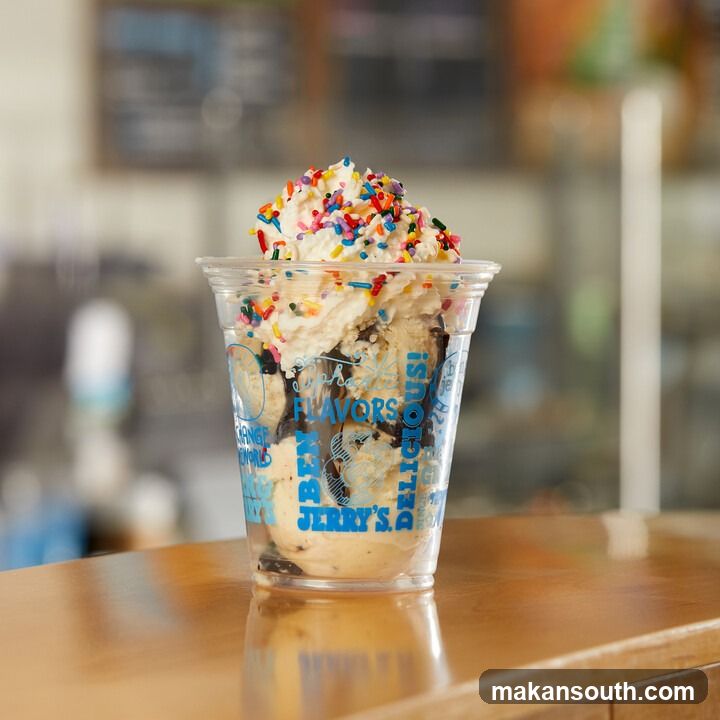 Ben & Jerry's Ice Cream Sundae