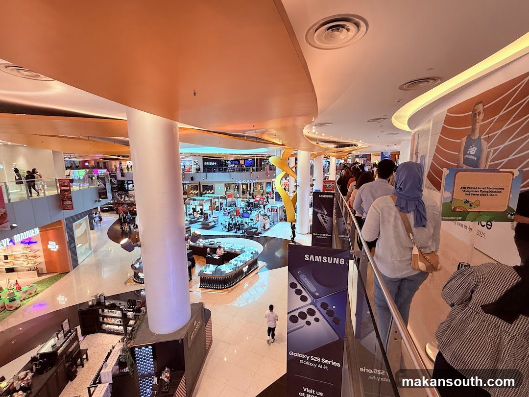 Shopping Mall Interior View