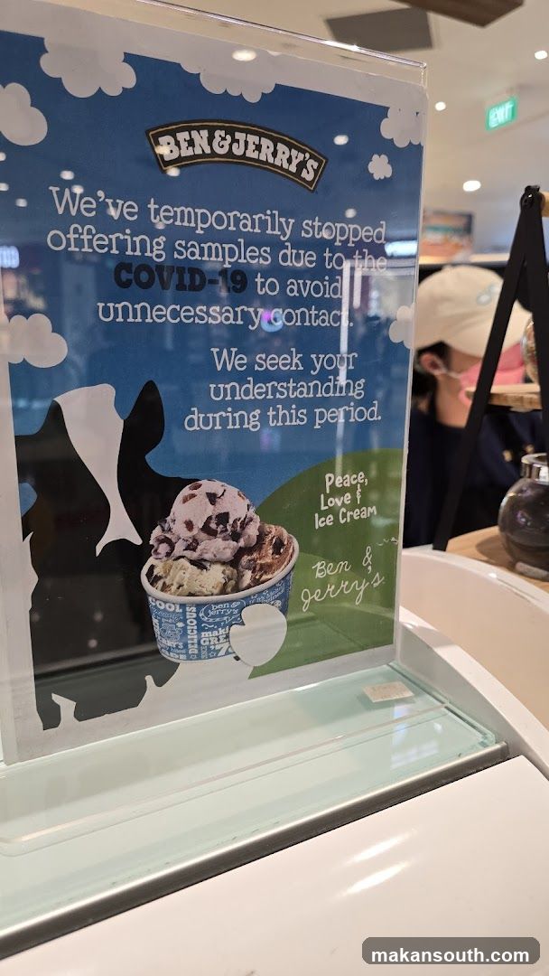 Ben & Jerry's Sign