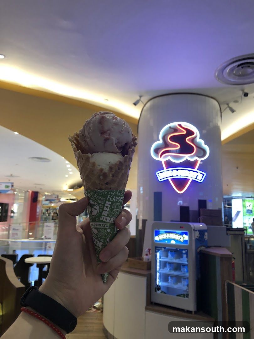 Ice Cream Cone in Mall